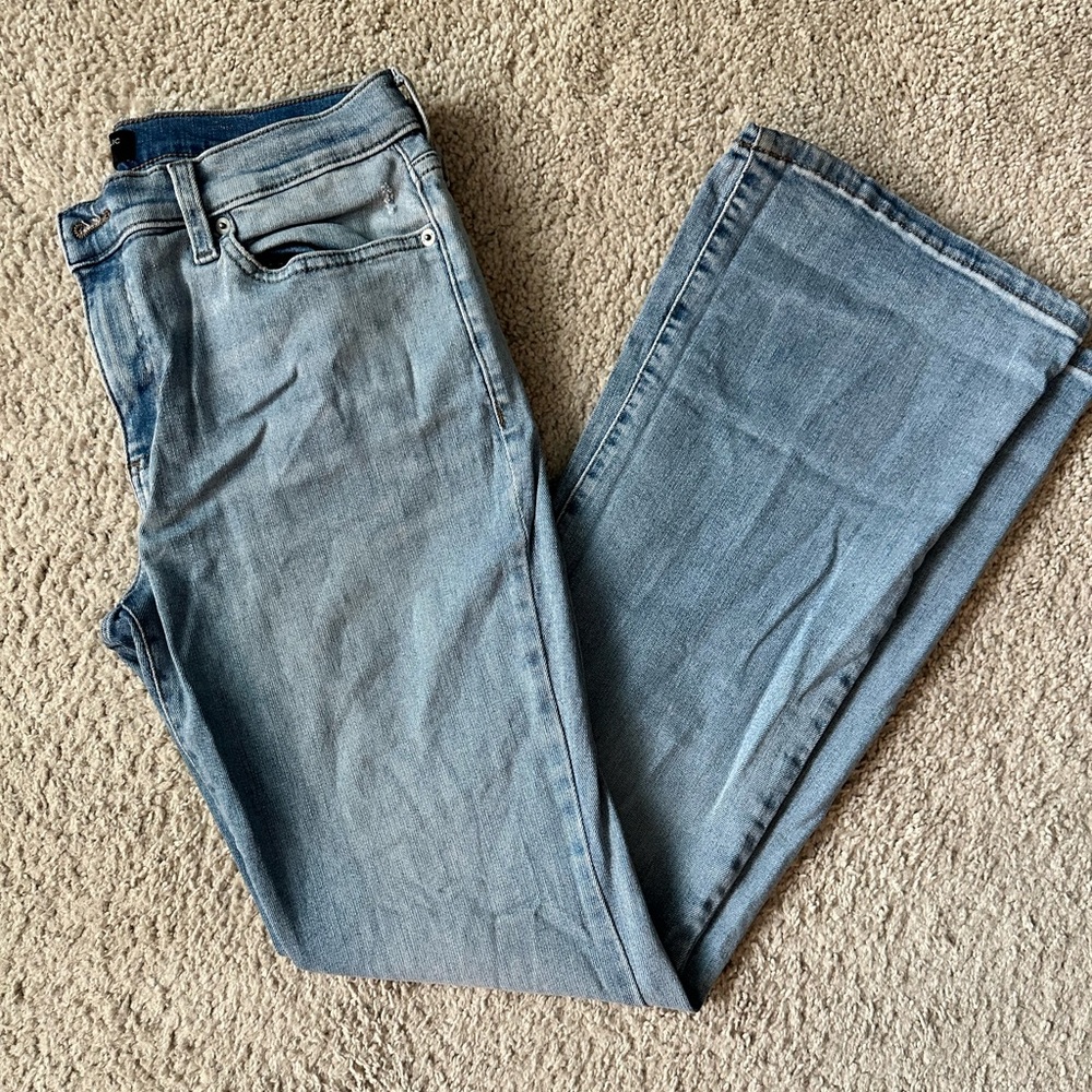 Banana Republic Light Wash Boot Cut Jeans